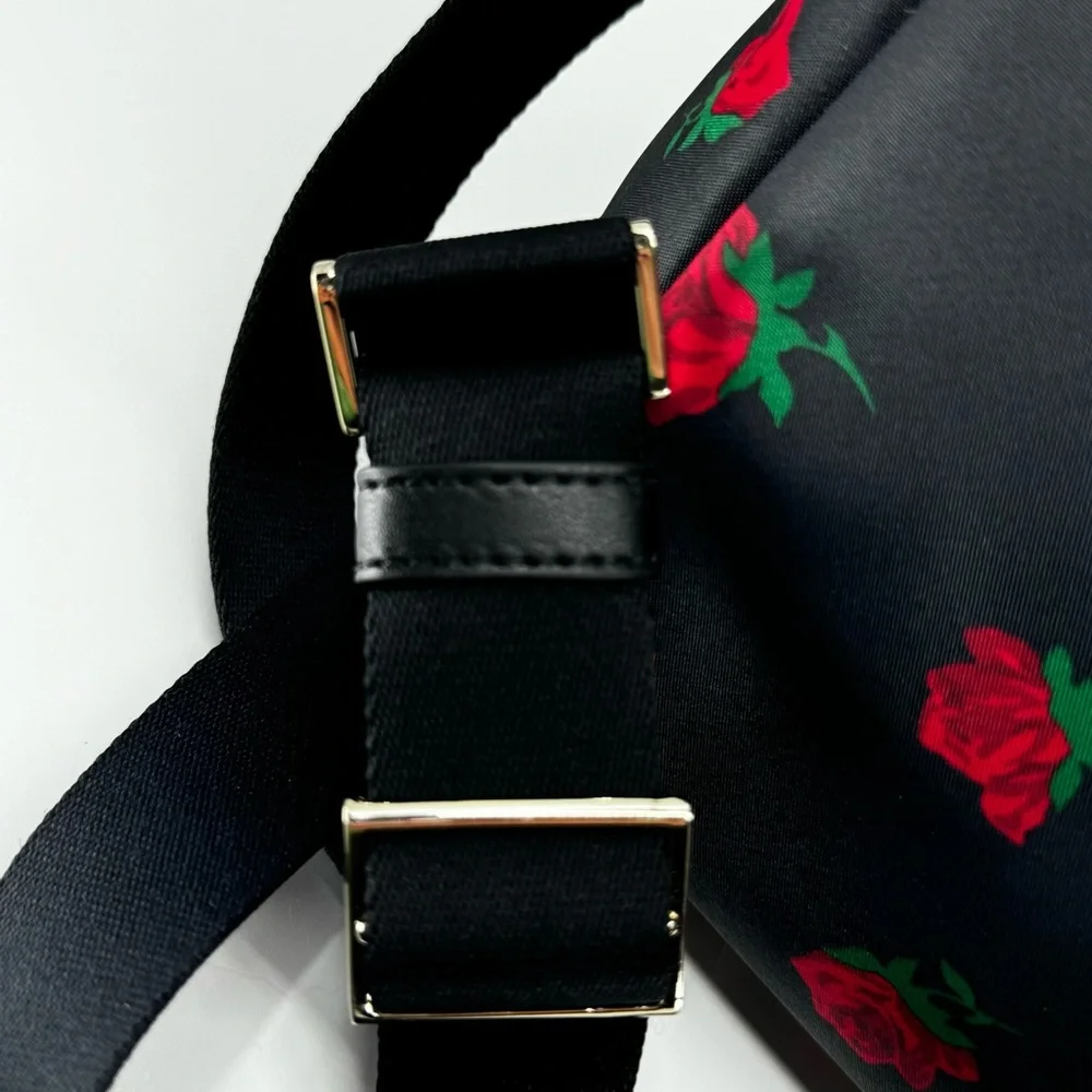 Chelsea Rose Toss Printed Medium Backpack, NWT - Picture 4 of 10